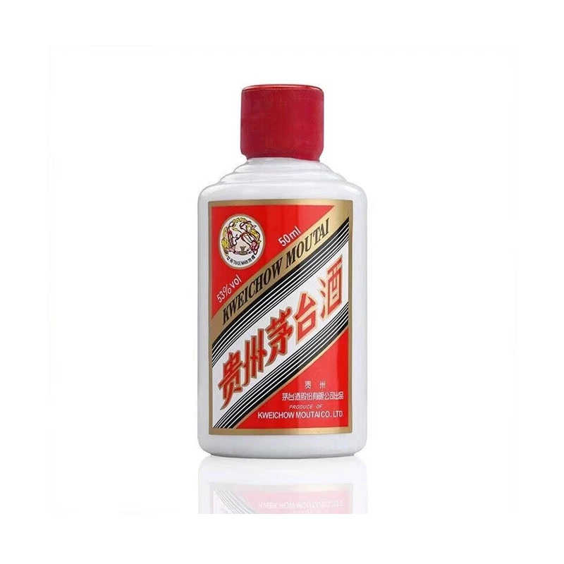 MOUTAI/茅台飞天茅台贵州茅台酒小瓶白酒光瓶53度50ml