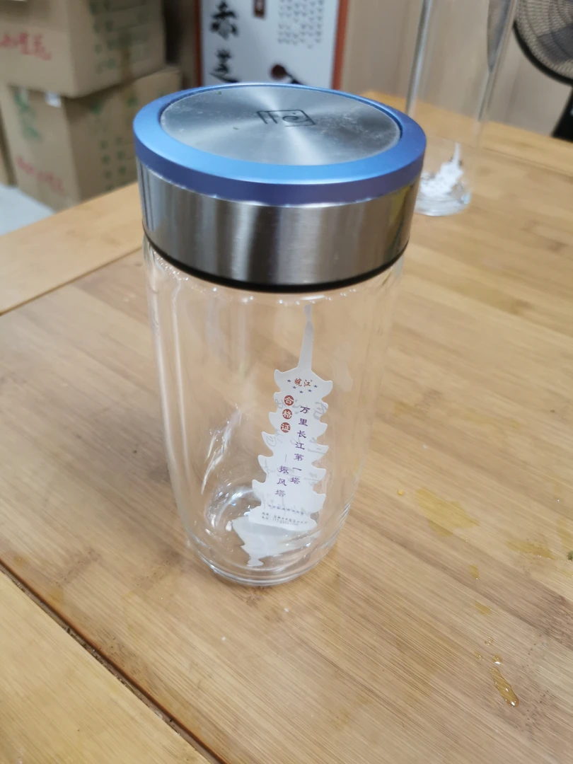 鹅蛋玻璃杯单层双层