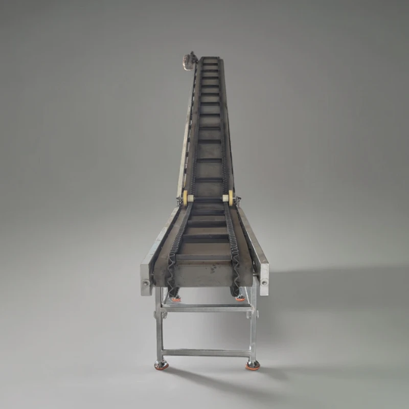 黑色橡胶裙边散料皮带输送机煤矿石输送机