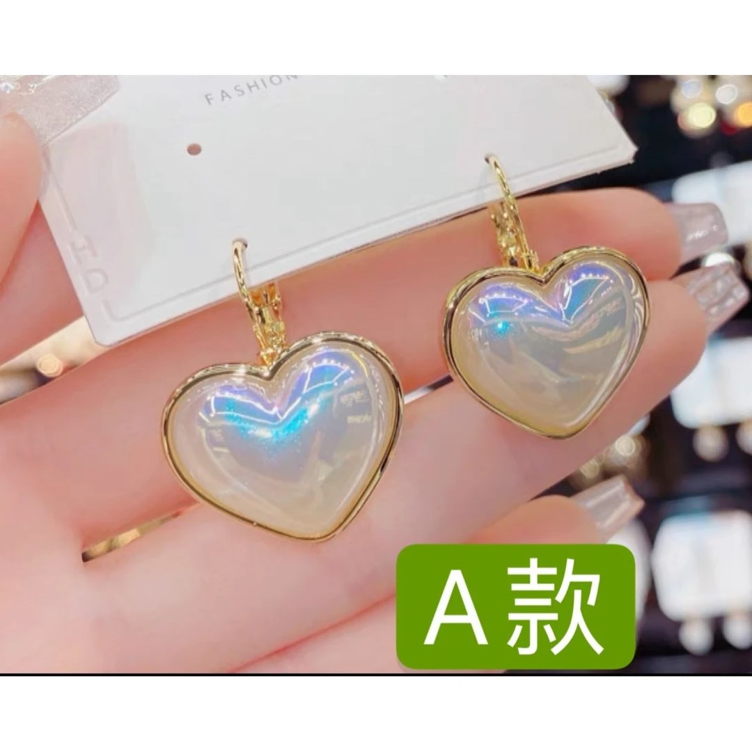 钛钢仿珍珠耳饰 时尚轻奢耳饰项链