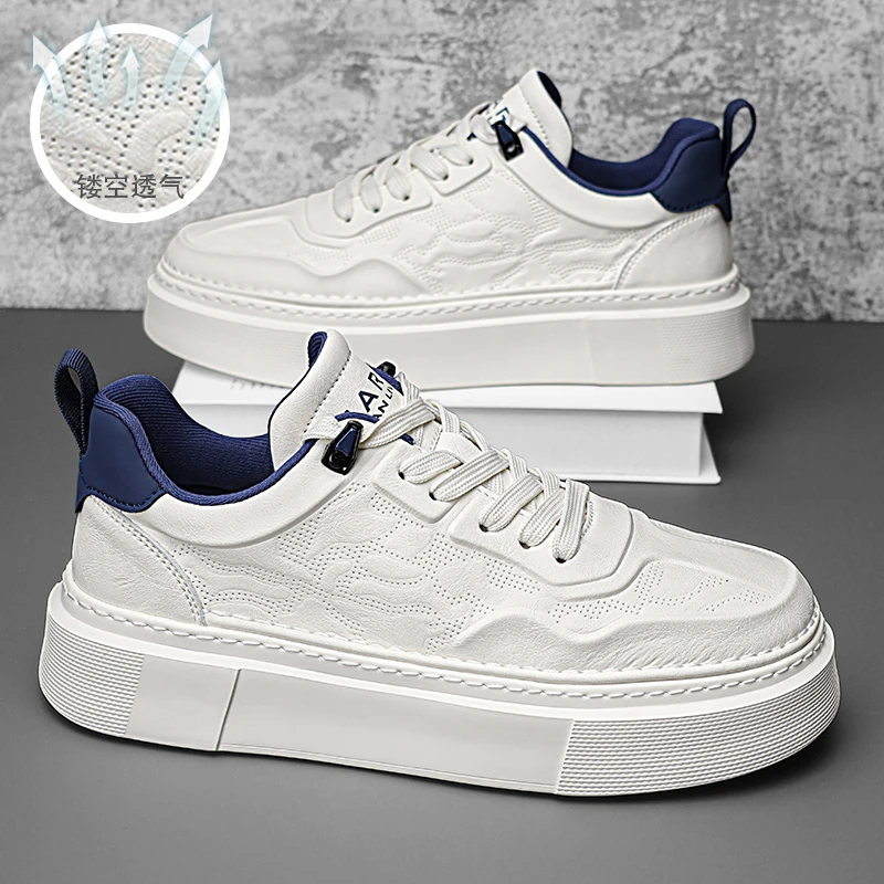 MARKALAN/马克艾伦2024龙年限定夏季透气百搭男士时尚休闲板鞋