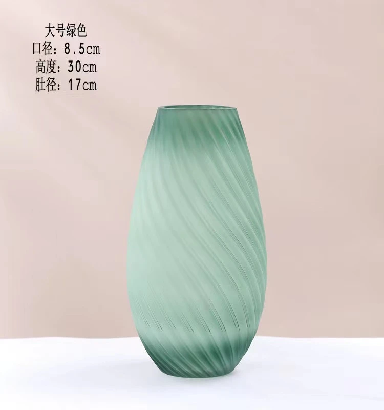 北欧INS风高级感玻璃花瓶插花器高级装饰