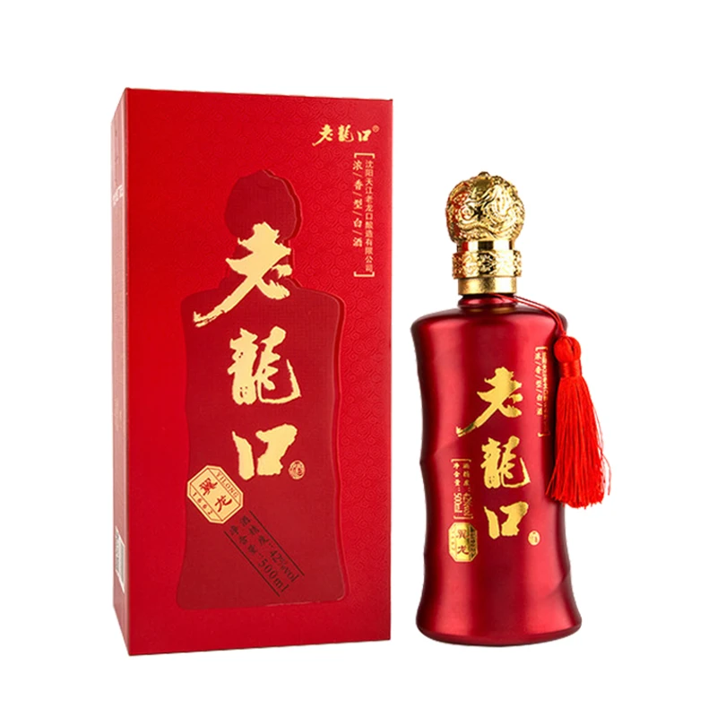 老龙口【直播间专属】翼龙礼盒42度纯粮酒沈阳特产企标42度500ml*2