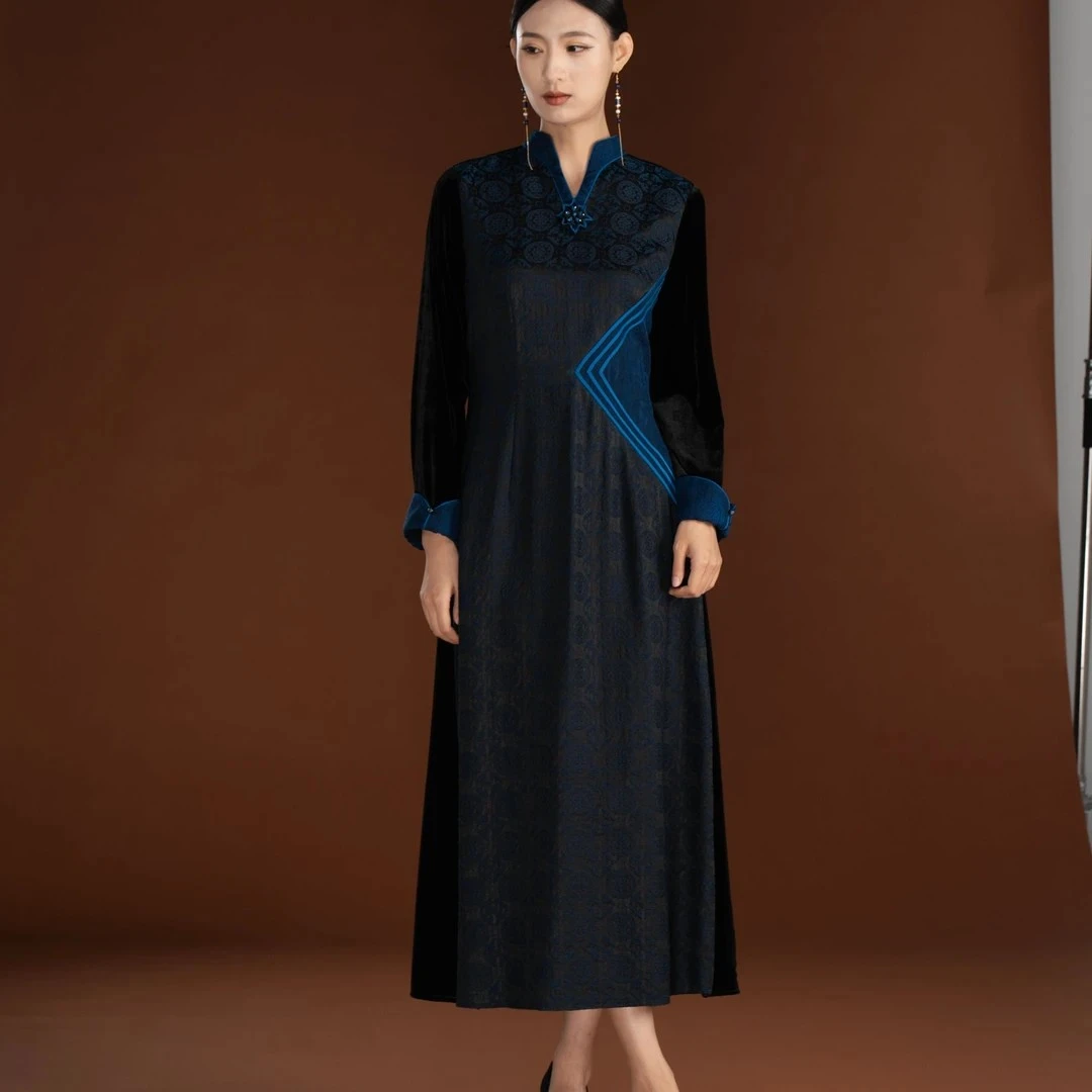 JIXIANGYIJIA/吉祥衣家静姝雅韵（连衣裙）943237132