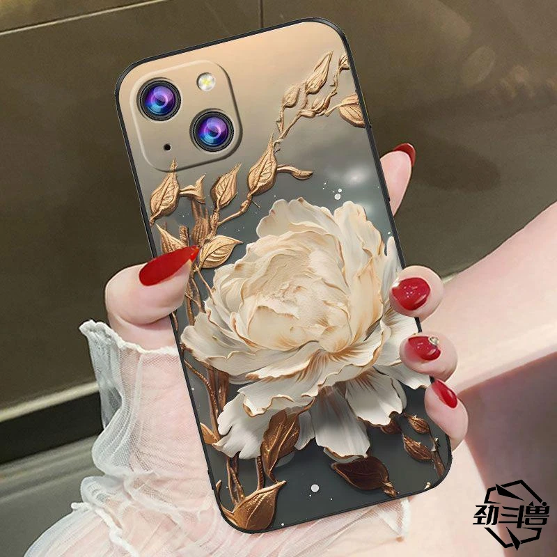 适用于苹果13手机壳13mini硅胶防摔iPhone13Pro软壳13Promax女款
