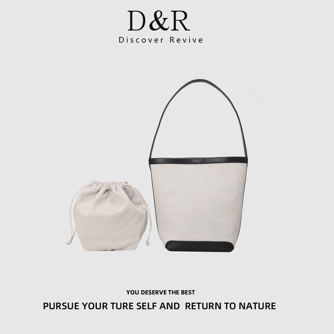 Discover Revive经典时尚单肩手提水桶包包E835