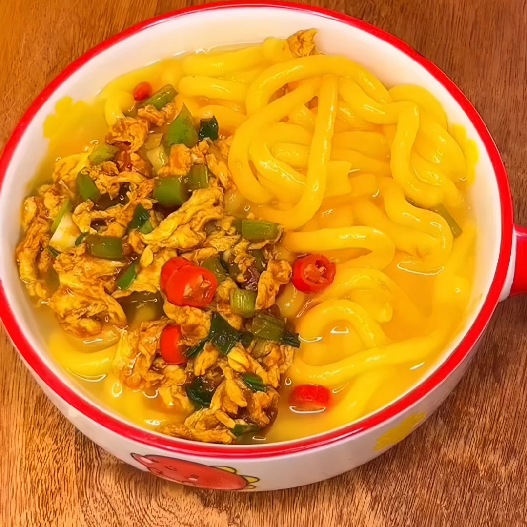 T东北满族特色免烫食用汤子面300g*7袋真空包装优质玉米碴