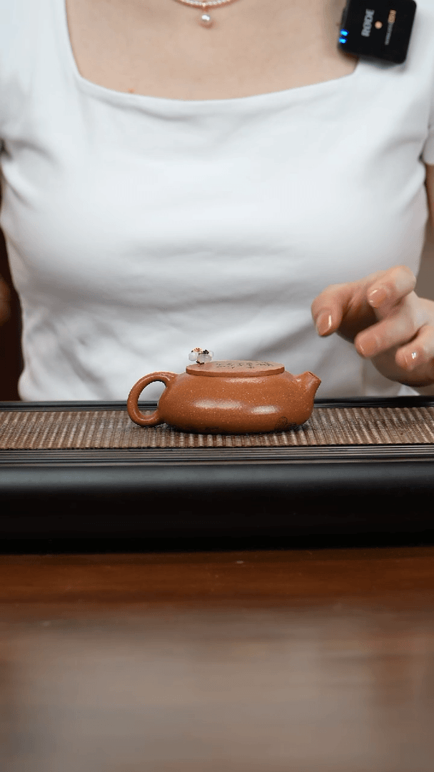 【闪购商品】紫砂茶壶清  寒江 黄降坡