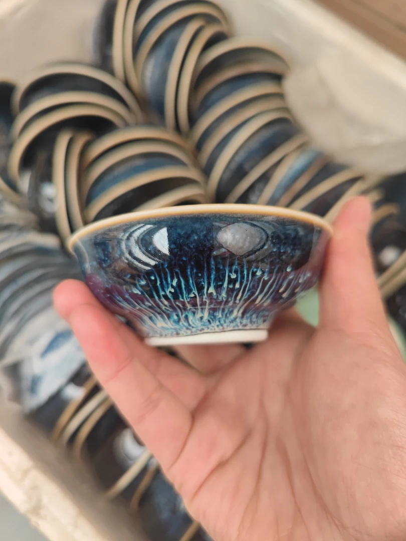 茶盏 茶杯 陶瓷茶器茶具 图案造型随机