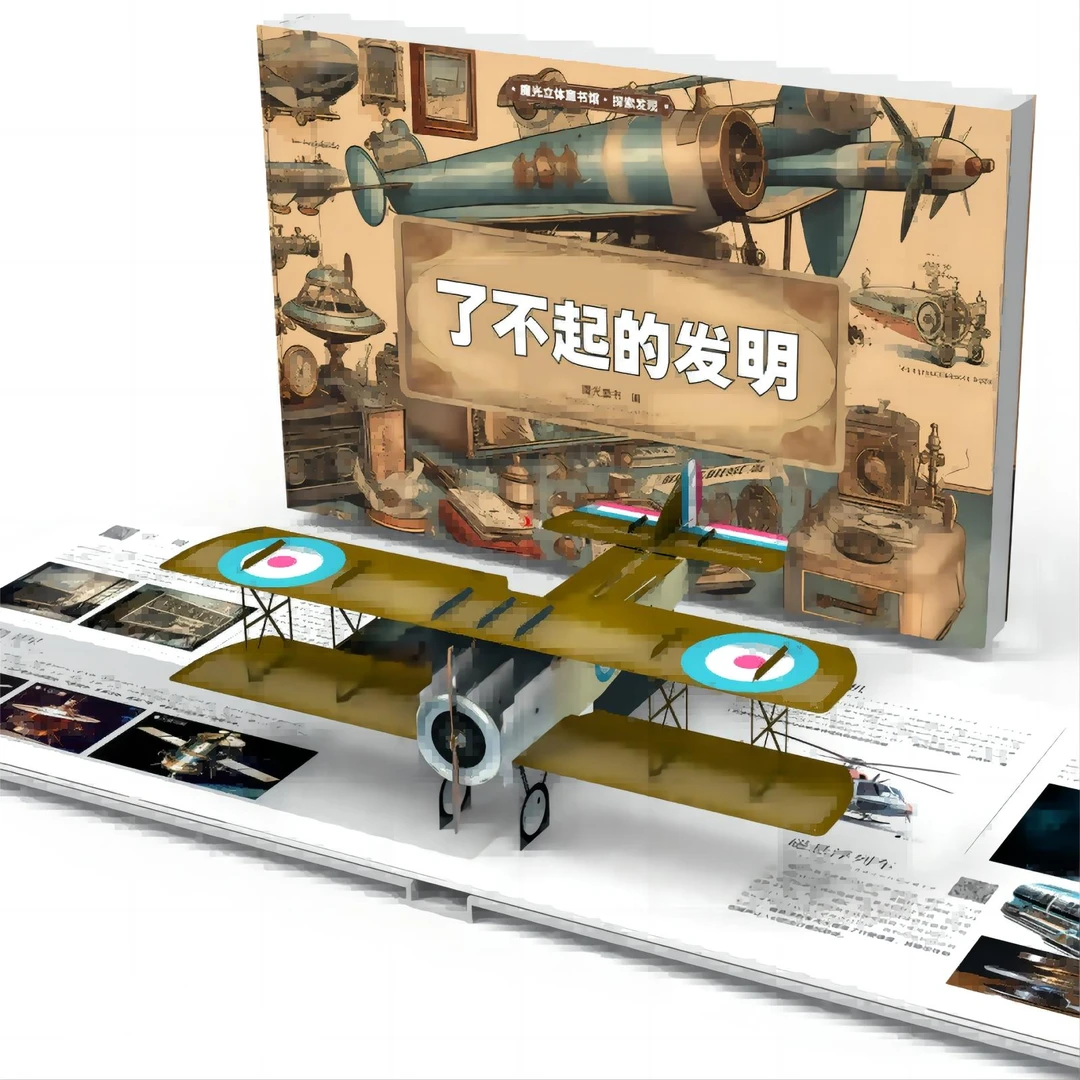 了不起的发明(360°声光电立体书)