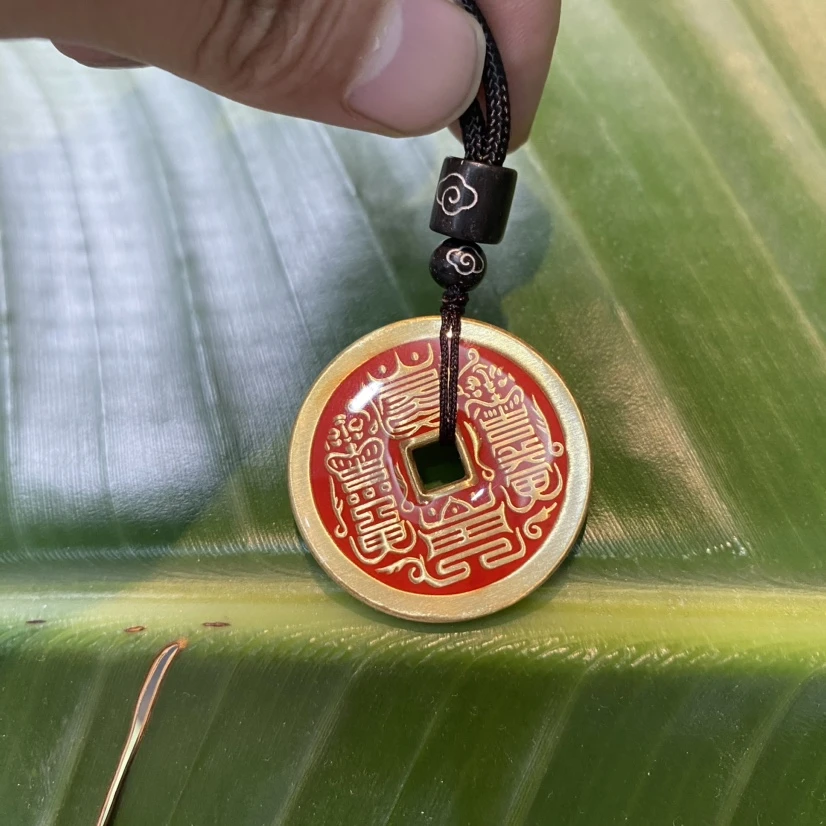 铜吊坠 紫薇吊坠-102887