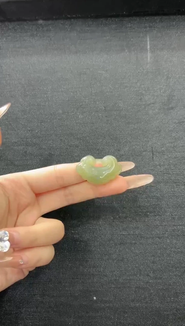 【闪购商品】和田玉颈饰未镶嵌锁 吊坠-1104113