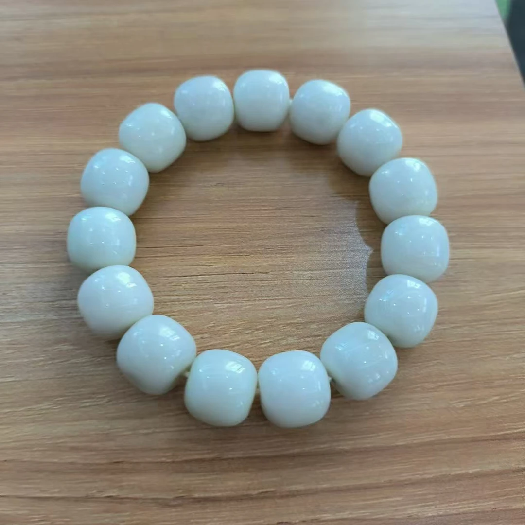 和田玉桶珠手串13mm-805066