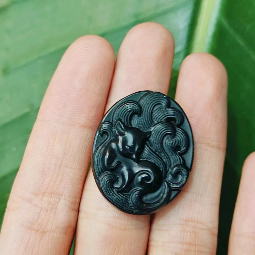 和田玉九尾-821037