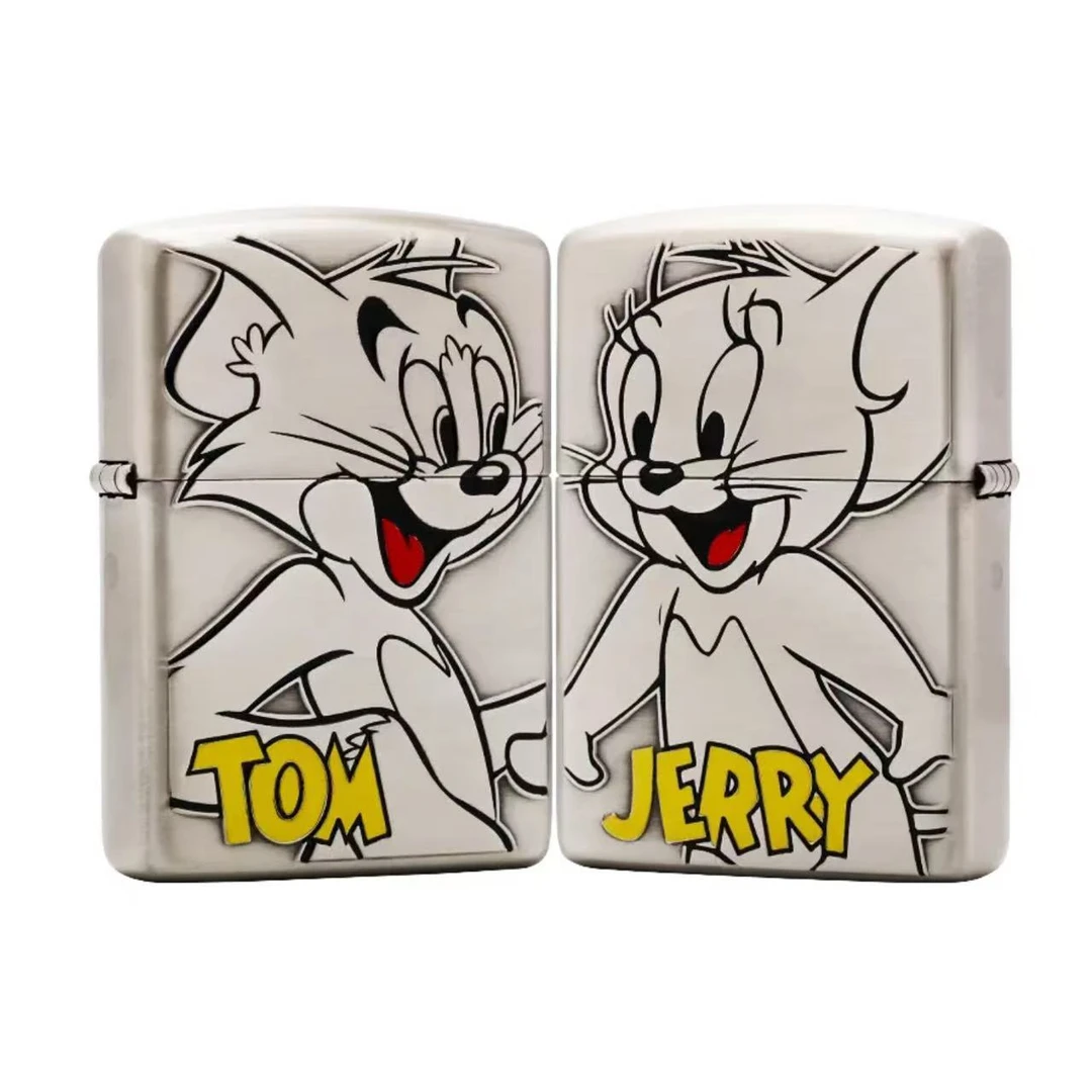 ZIPPO/之宝【猫和老鼠】汤姆和杰瑞 动漫系列 盔甲防风打火机DYX1H1