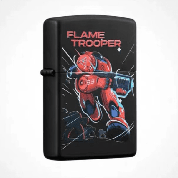 ZIPPO【赤焰先锋】赛博前线系列-在版在册-七夕送礼物防风打火机