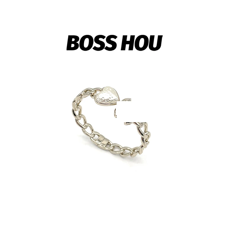 铜合金手镯 ★新款小众设计镂空设计爱心百搭手镯 1402