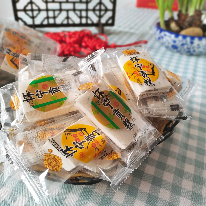 正宗怀宁顶雪贡糕独立包散称安庆特产喜事装盘果盒零食好吃老味道