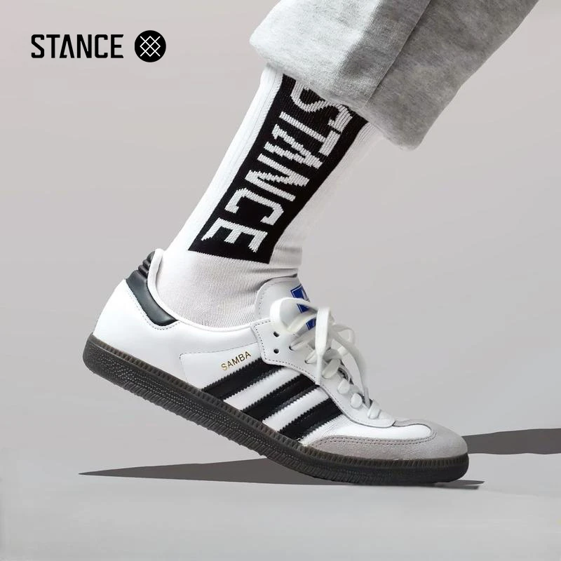 【买一赠一】STANCE经典OG中筒袜556潮流百搭透气街头滑板袜潮袜-Z