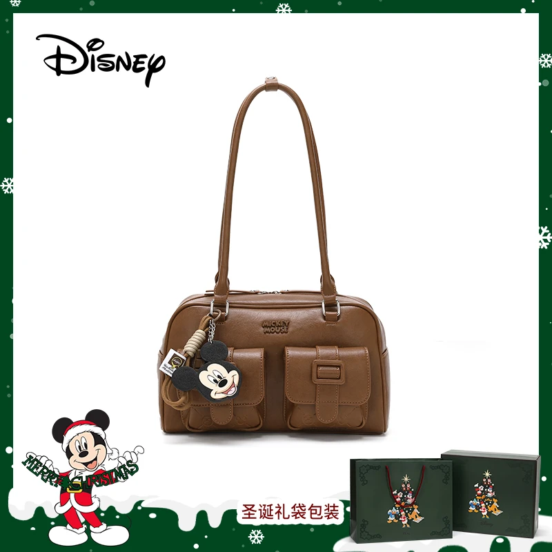 Disney/迪士尼秋冬上新 通勤轻奢时尚复古小众单肩腋下包休闲百搭