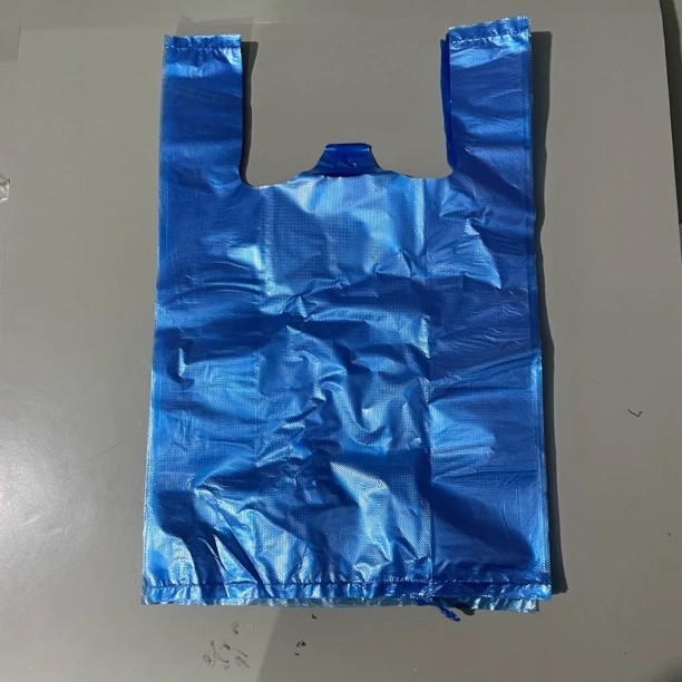 蓝色塑料袋食品袋方便袋超市购物袋