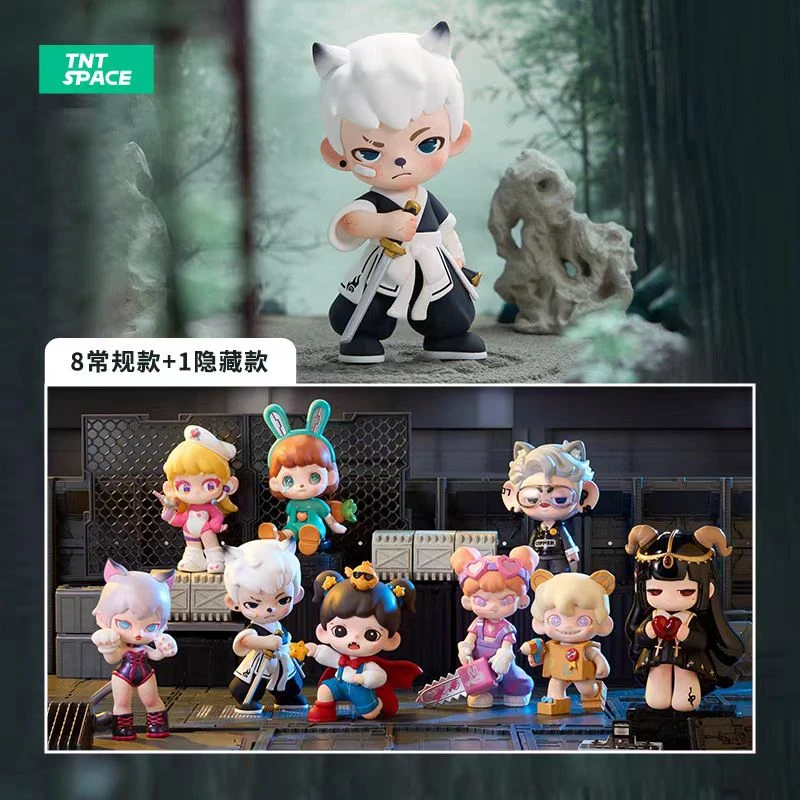 【石榴拆盒】特工队潮玩手办盲盒礼物摆件