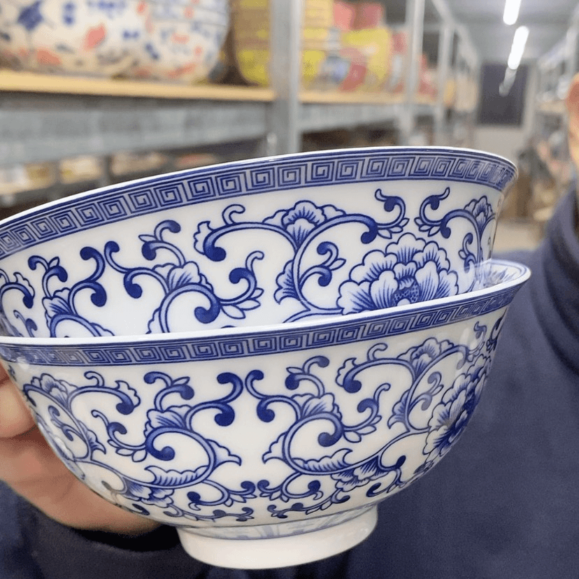 【闪购商品】瓷碗5.5-2  筷子2双