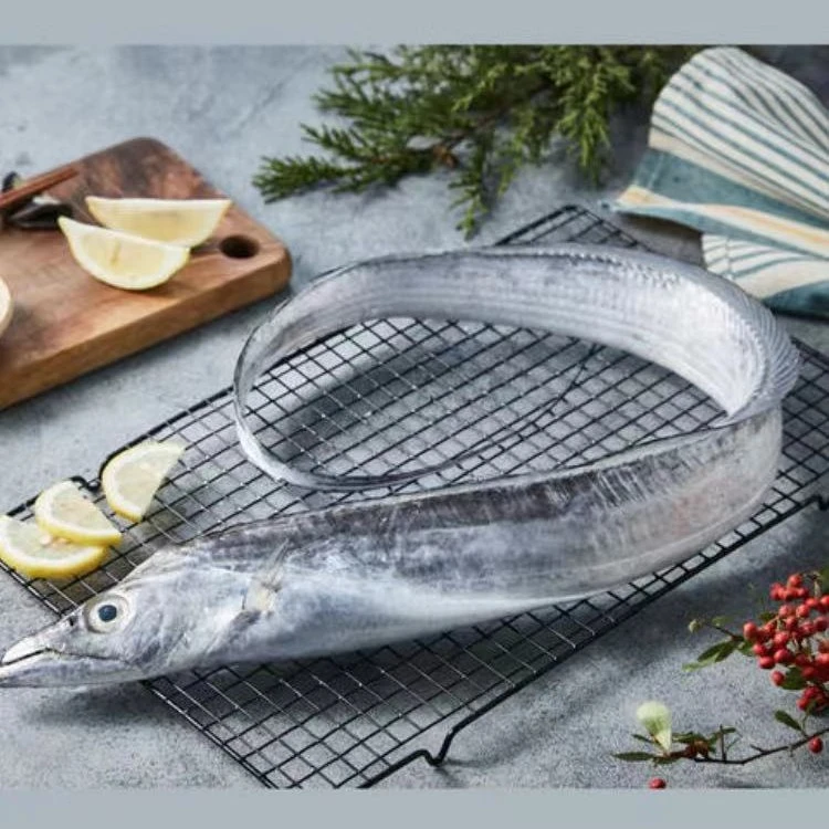 【整条刀鱼】速冻码头直供石岛本地小眼油带鱼4-6两/条4斤