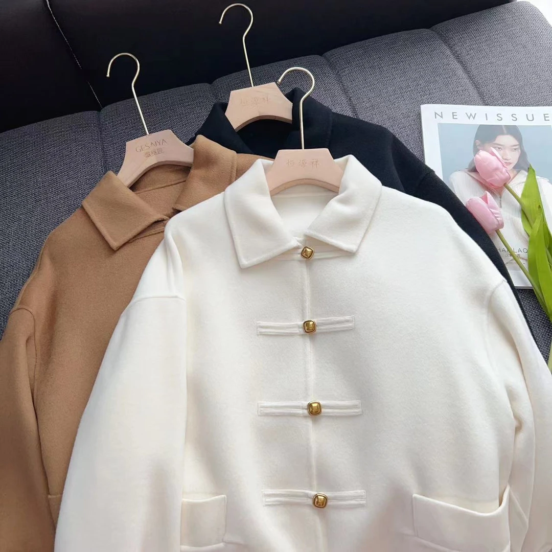 【美姐说】女中长款大衣82091