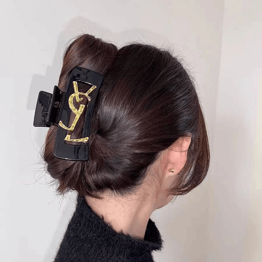 光姐【经典黑金抓夹】