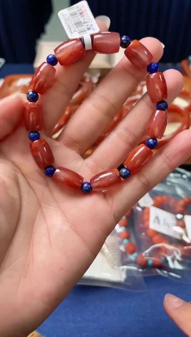 【闪购商品】南红玛瑙手串未镶嵌瓦西路路通手串多样性发一个