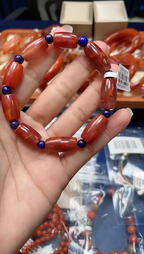 【闪购商品】南红玛瑙手串未镶嵌瓦西路路通手串多样性发一个