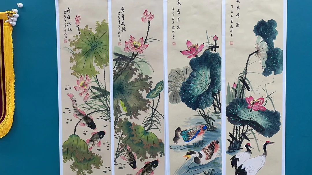 《荣宝轩》国画作品 花鸟 作者666