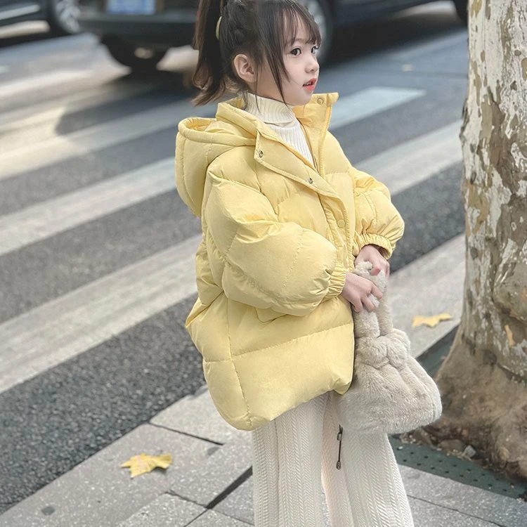 《现货》2024女童冬季棉衣棉袄加厚保暖韩版宝宝三防棉衣面包服棉服