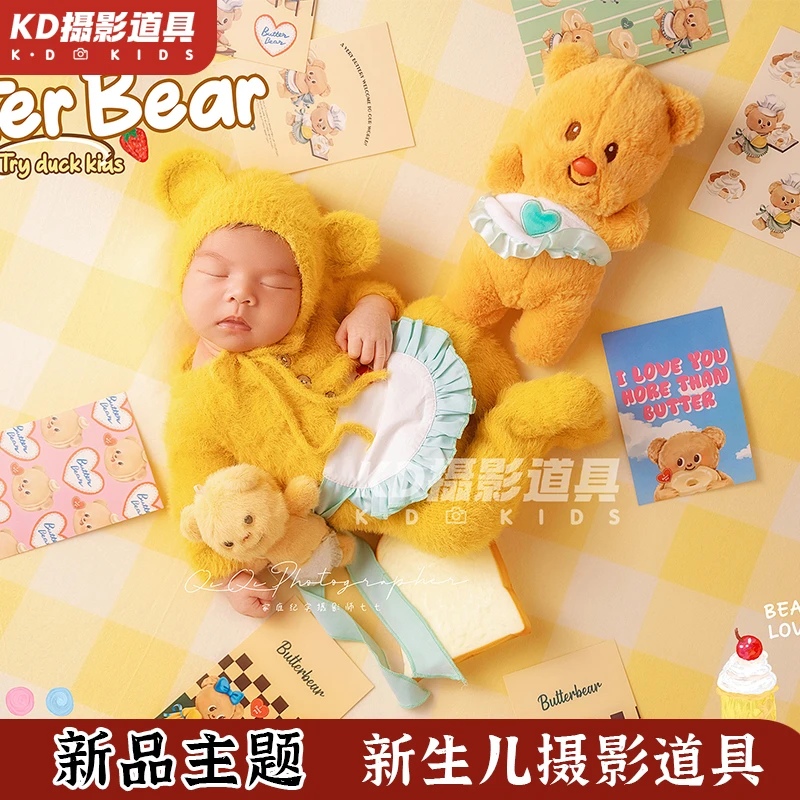 xz-09摄影道具新生儿ins主题满月宝宝衣服服装拍照儿童影楼