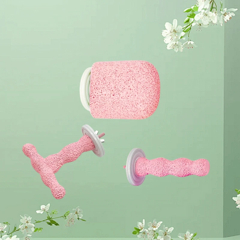 刺星球鹦鹉雪糕T型葫芦磨砂站杆系列材质牡丹玄凤凯克和尚小太阳