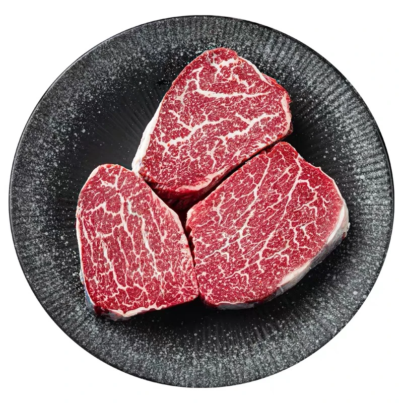 澳洲进口纯血和牛m9牛里脊菲力原切牛排1000起