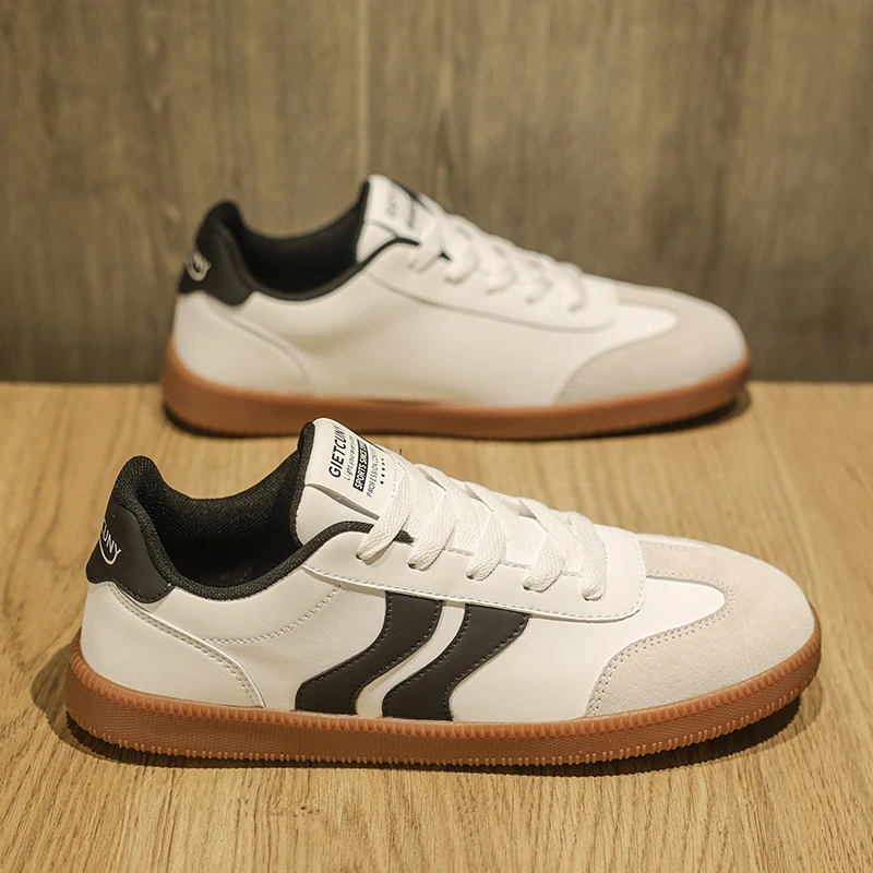 德训鞋男款2024新款潮流韩版男士板鞋休闲鞋软底男鞋潮鞋GGA8877