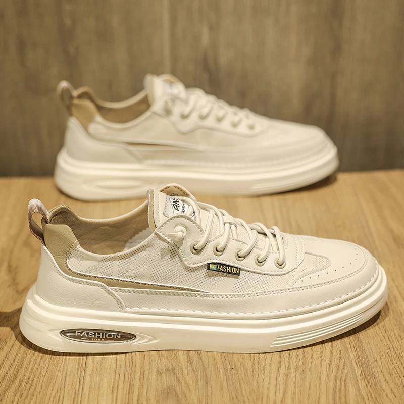 男士小白鞋高颜值男鞋潮流鞋子男款男式百搭休闲鞋板鞋GG8038