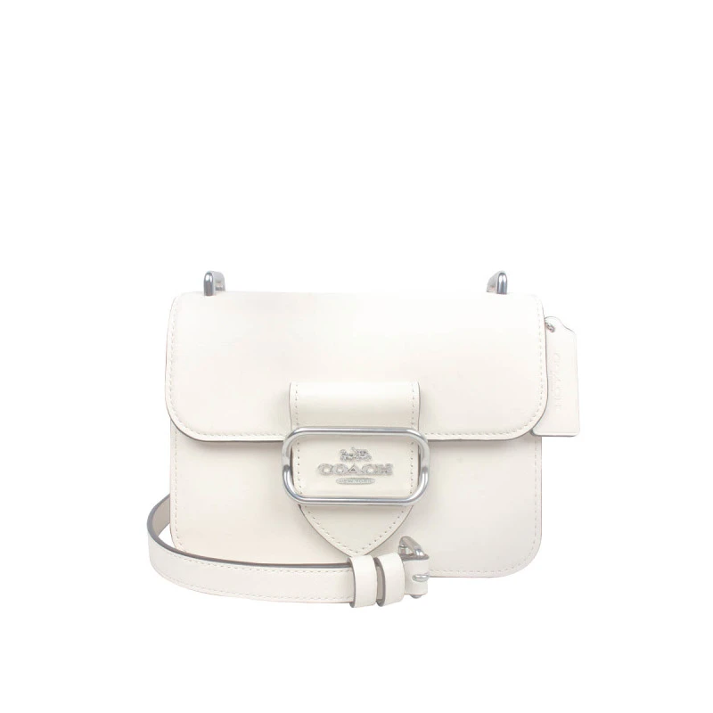 COACH/蔻驰 MORGAN 女士纯色简约单肩斜挎包小方包豆腐包 CL416