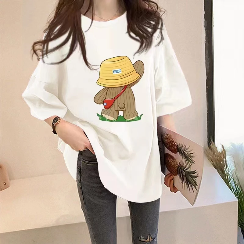 夏季新款精梳棉短袖T恤男中国风国潮青年学生潮流半袖宽松大码t