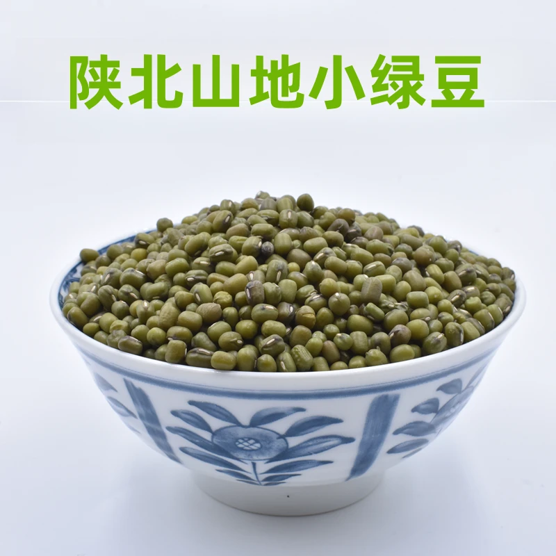 3斤2024年小绿豆陕北山地绿豆煮绿豆水发豆芽夏日新绿豆