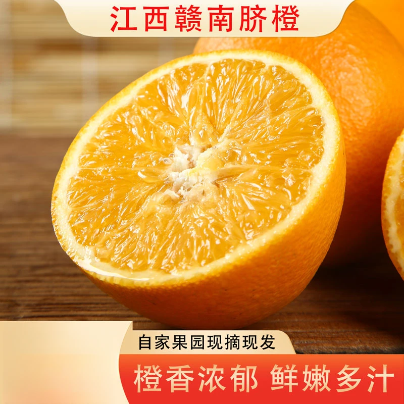 江西寻乌正宗赣南脐橙当季水果新鲜现摘现发鲜嫰多汁