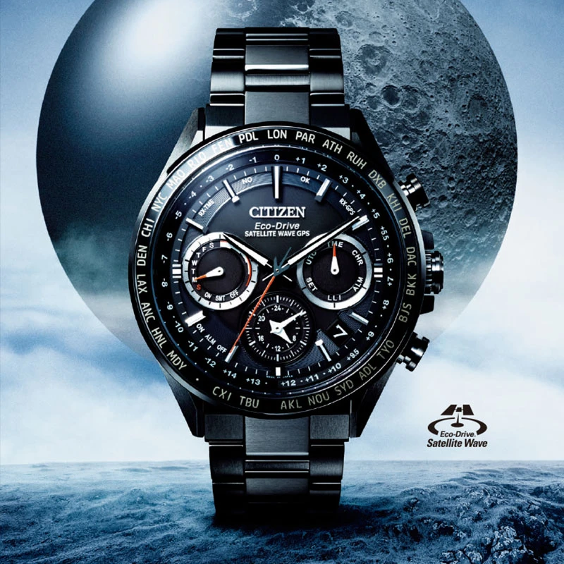 Citizen/西铁城卫星对时舒博钛CC4014-62E/22光动能腕表男款