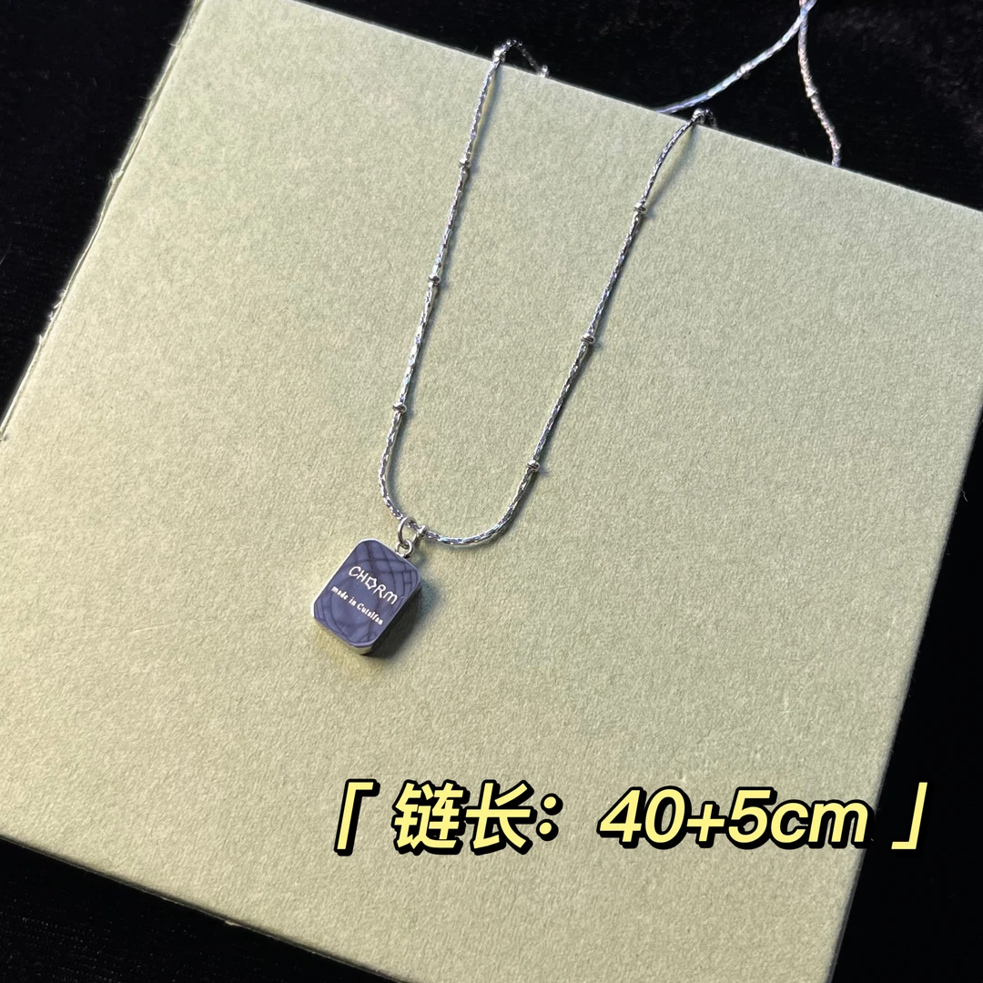 钛钢项链 BIBI【小银牌】项链BB005