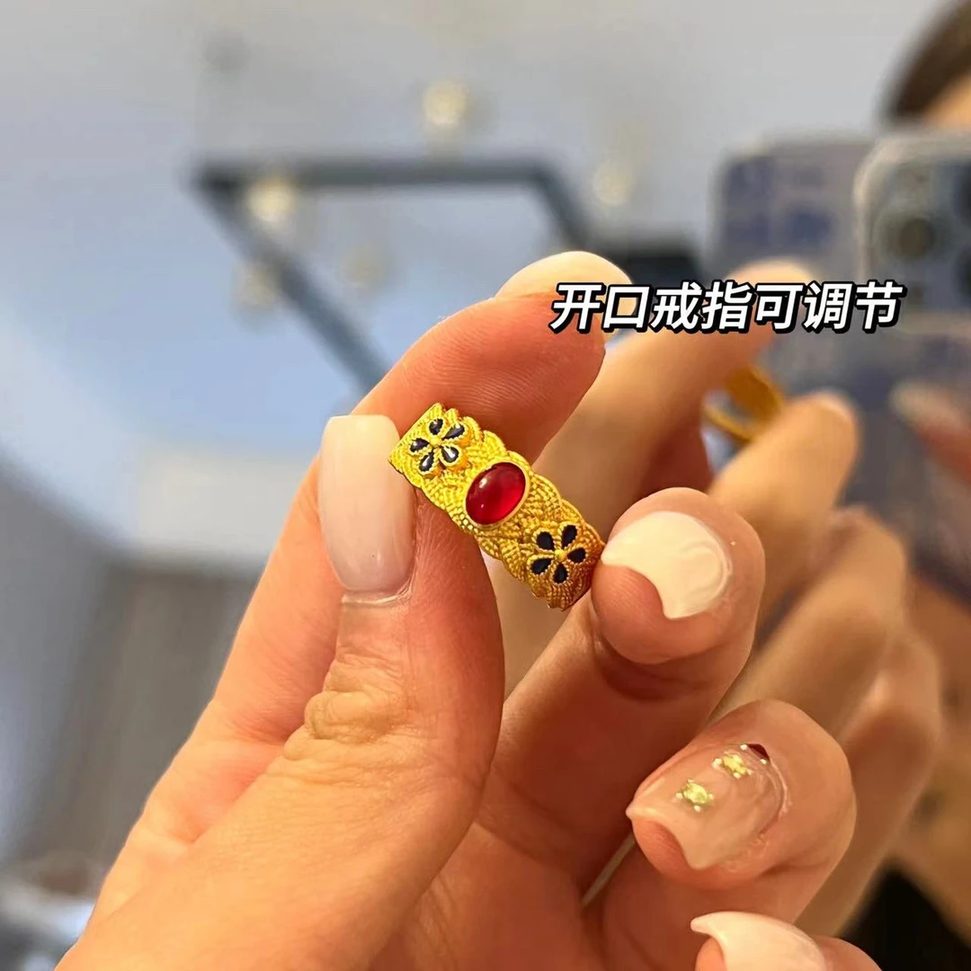 铜合金戒指 BIBI【凤华】戒指BB352-1