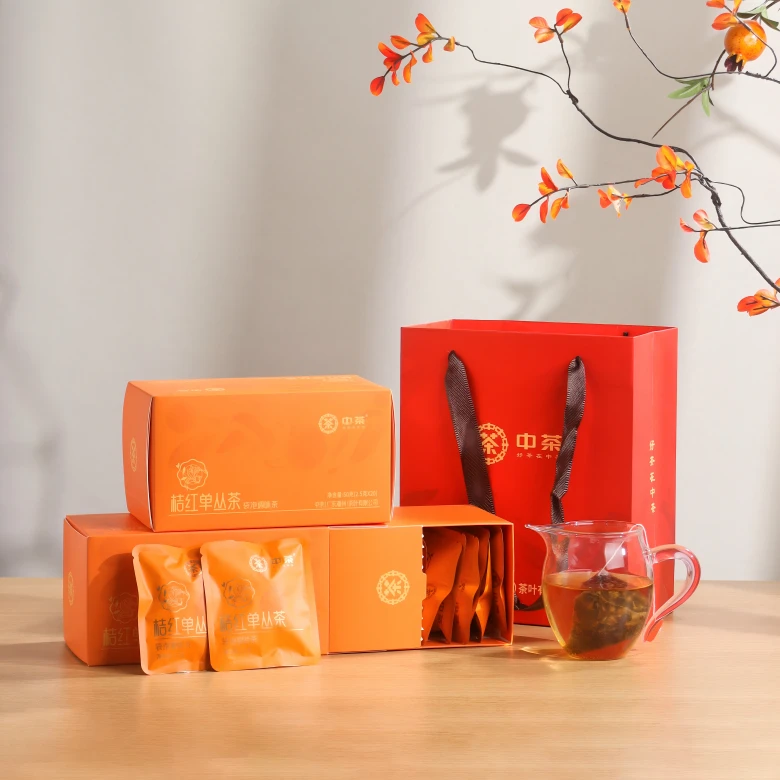 中茶JT902 桔红单丛茶袋泡调味茶 50g