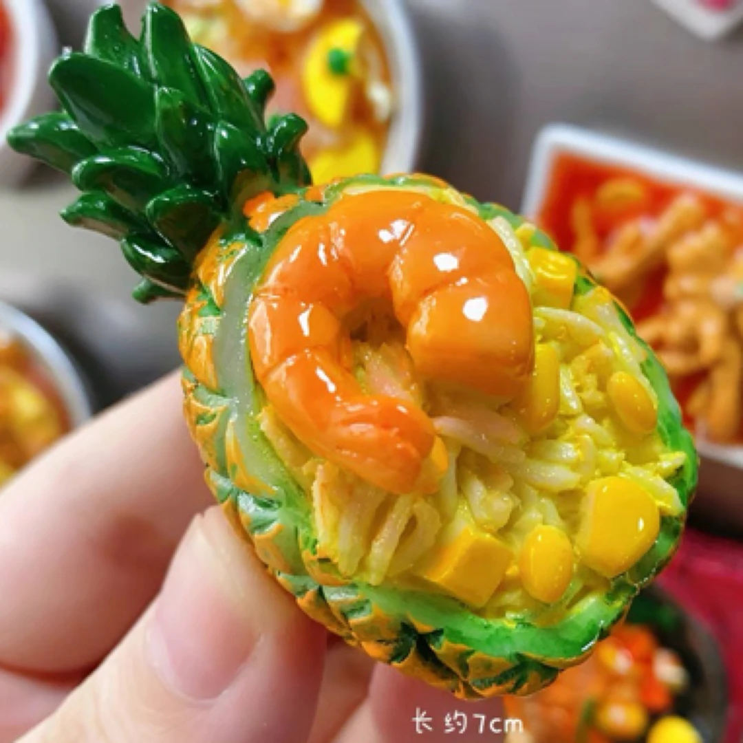 （双许愿 ）树脂食玩磁吸冰箱贴车内饰品摆件