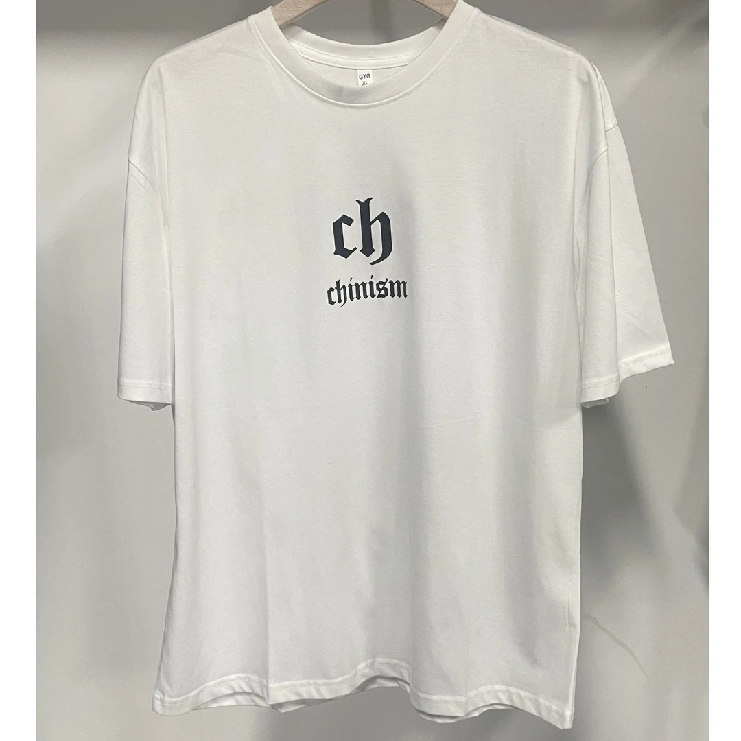 夏季青年圆领字母印花T恤23201049