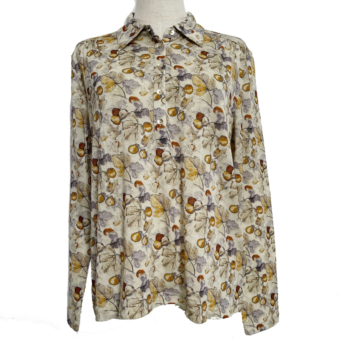 NJ超细羊毛单层 衬衫领套头款针织羊毛衫冬季洋气时尚5072